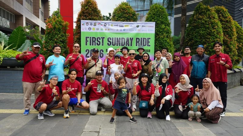 First Sunday Ride 2026: bersepeda untuk kepedulian